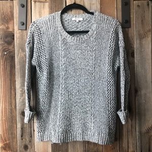 Grey Knit Madewell Sweater size XS